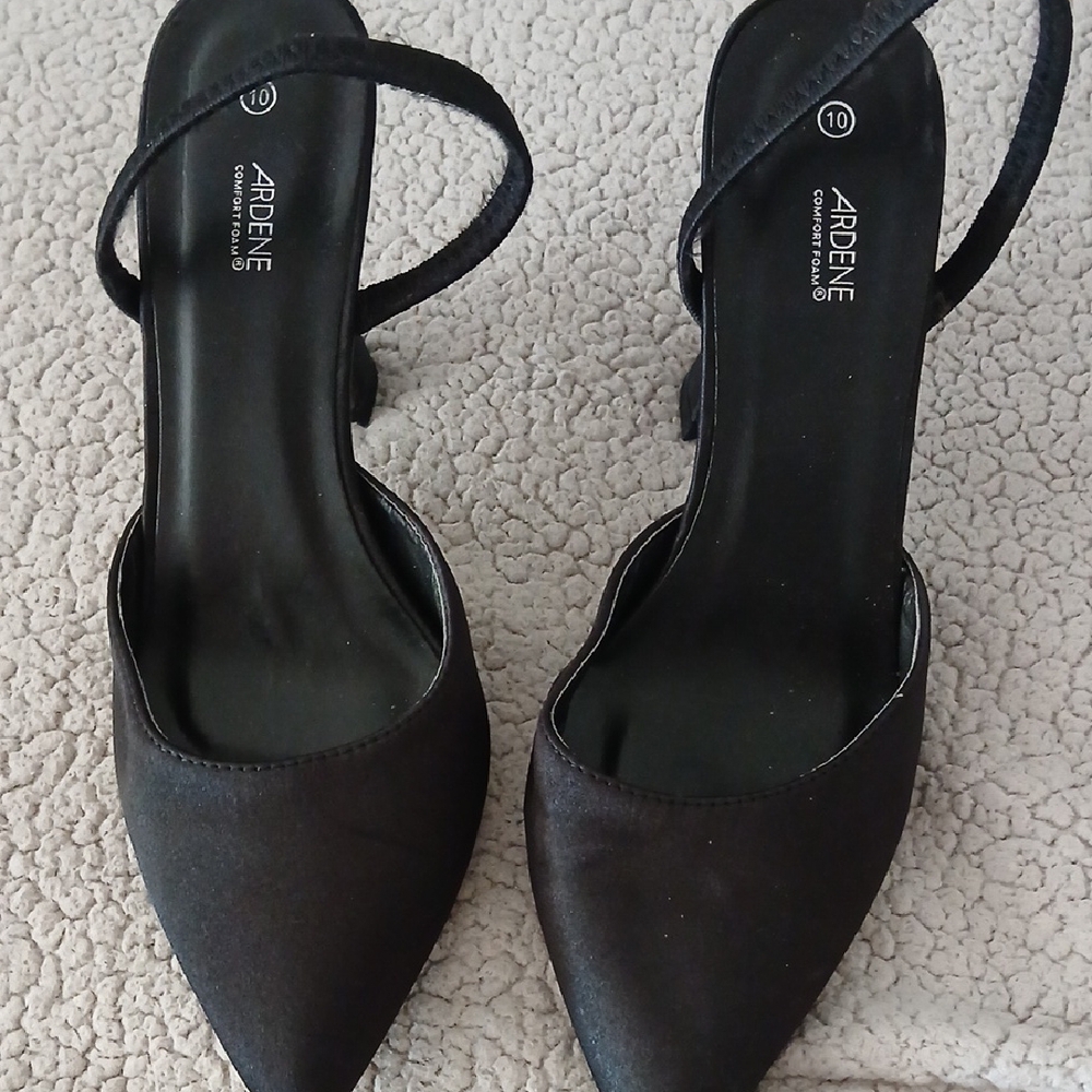 Ardene Black Strappy Heels
